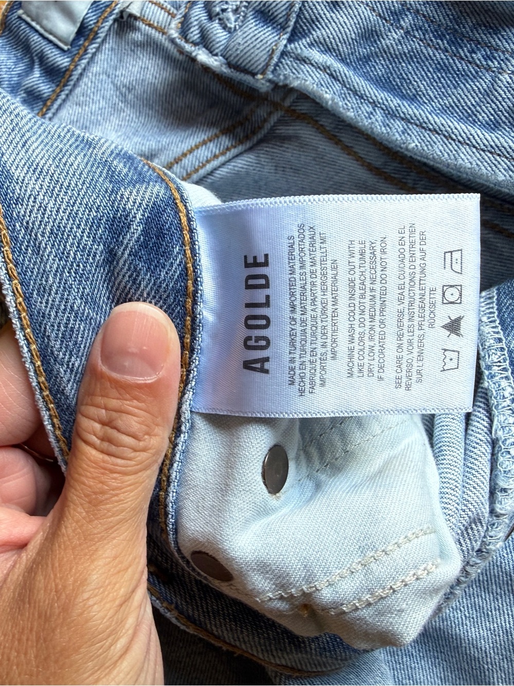 AGOLDE - Lana, Women's Straight Leg Jeans - Picture 3 of 5